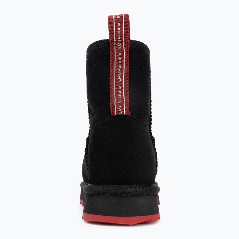 Women's snow boots EMU Australia Sharky Mini black/cherry 6