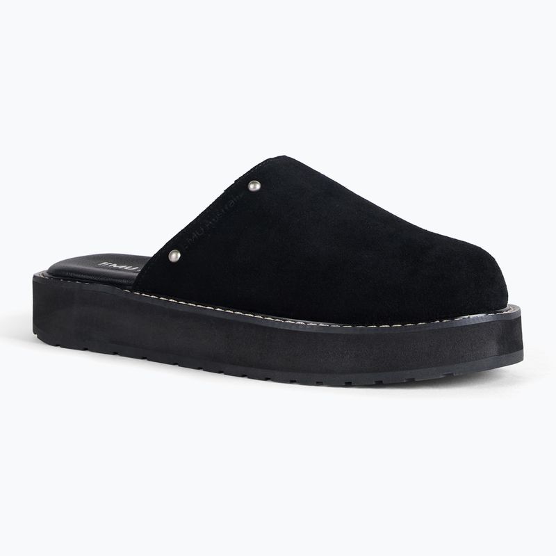 Women's slides EMU Australia Maroo black 8