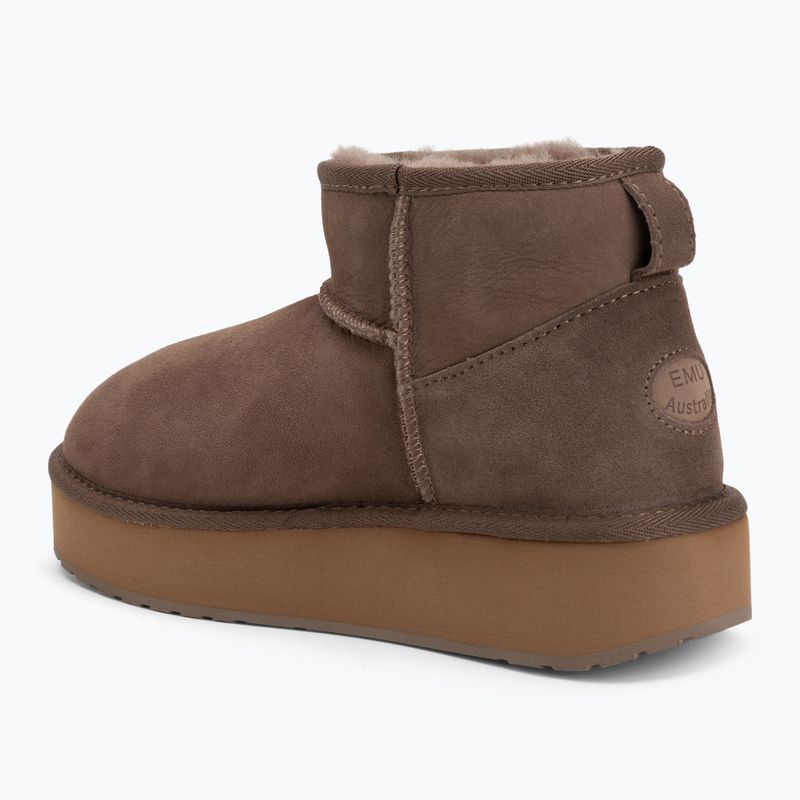 Women's snow boots EMU Australia Stinger Micro Flatform 2.0 mushroom 3