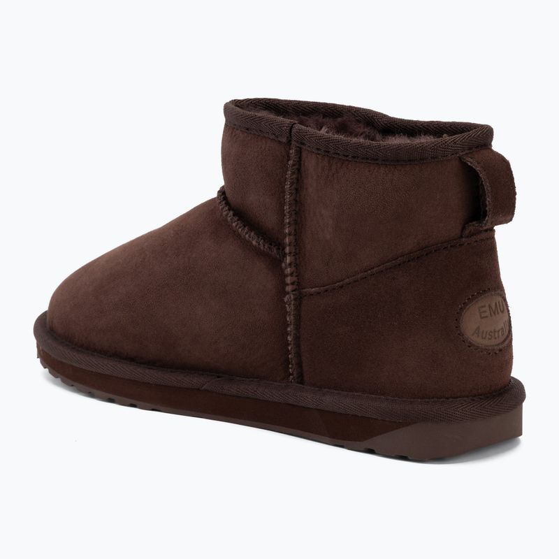 Women's snow boots EMU Australia Stinger Micro chocolate fondant 3