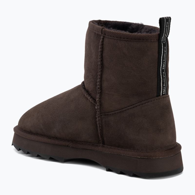 Women's snow boots EMU Australia Sharky Mini chocolate 3