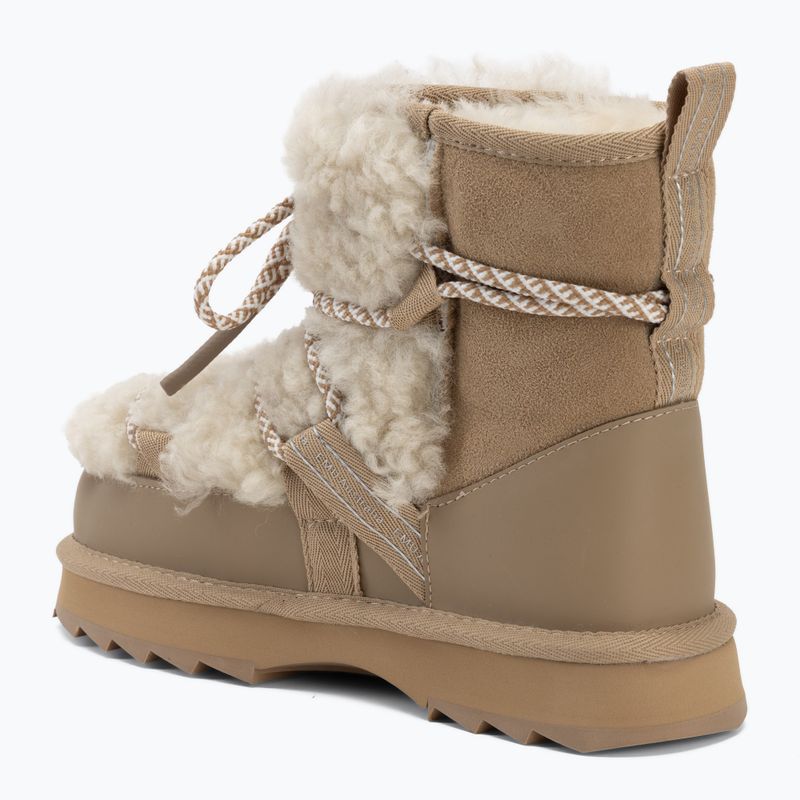 Women's snow boots EMU Australia Blurred Teddy sand 3