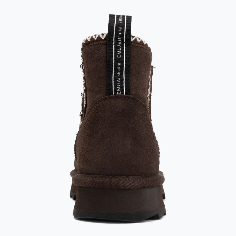 Women's snow boots EMU Australia Higgie chocolate 6