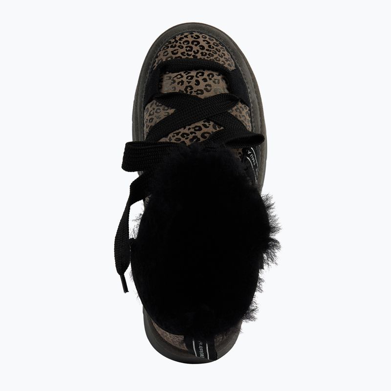 Women's snow boots EMU Australia Blurred Micro Patchwork Leo charcoal 3