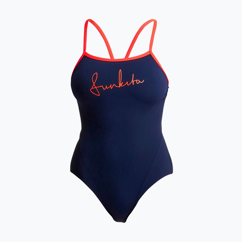 Women's swimsuit Funkita Single Strap One Piece ocean fire 5