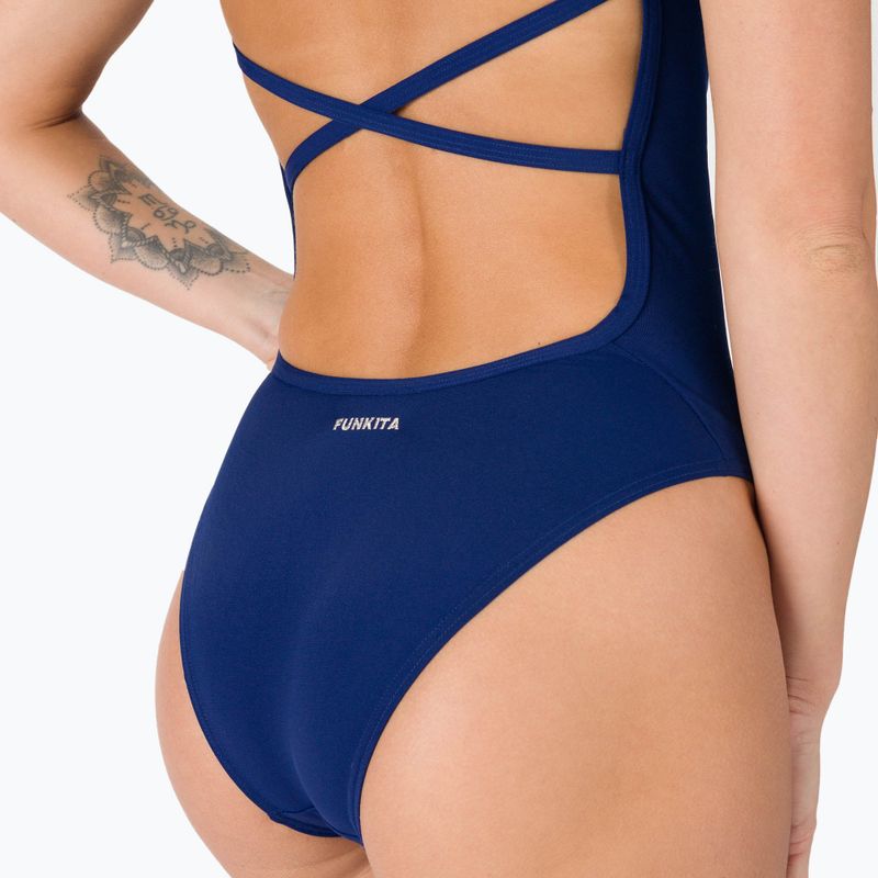 Funkita Strapped In One Piece Women's Swimsuit Blue FS38L0259408 5