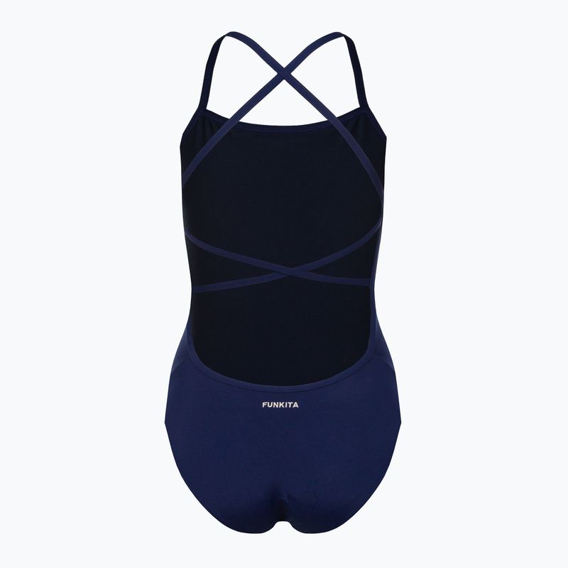 Funkita Strapped In One Piece Women's Swimsuit Blue FS38L0259408 7