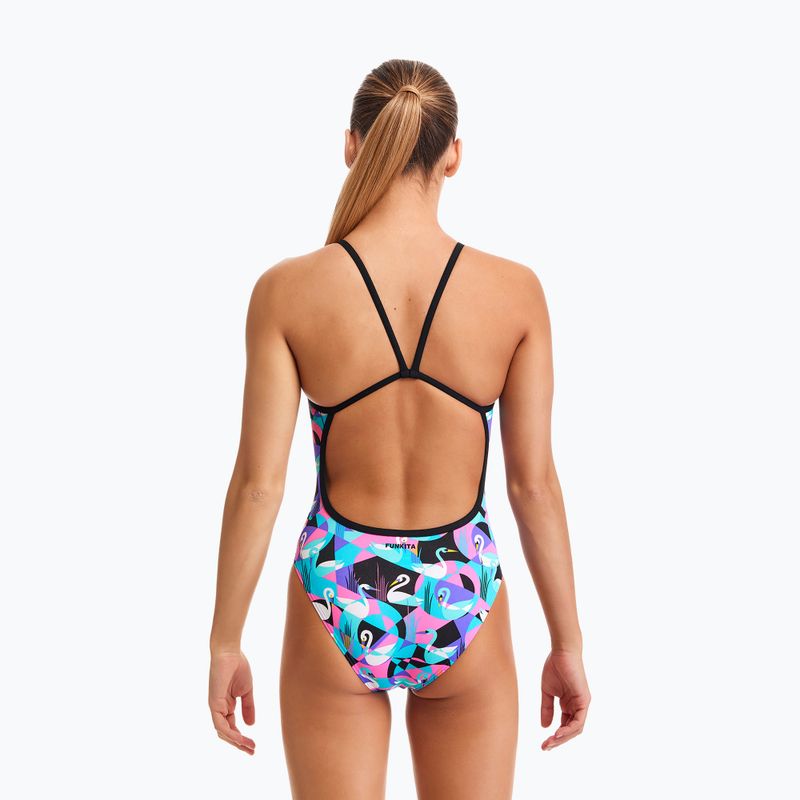 Funkita Eco Single Strap children's swimsuit blue FKS030G7133008 6