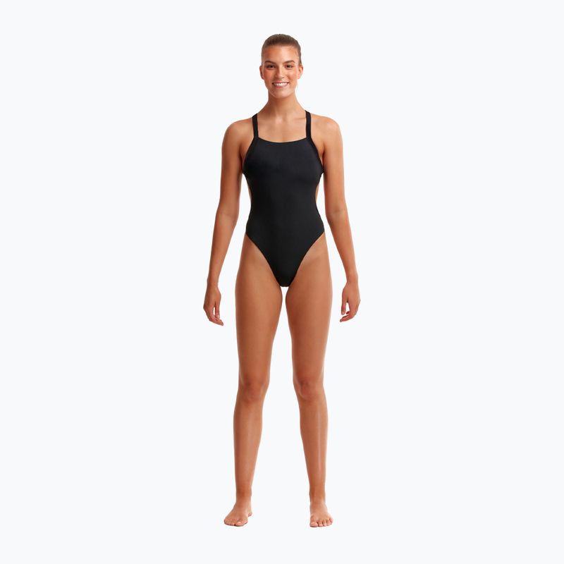 Funkita Brace Free One Piece Women's Swimsuit Still Black 2
