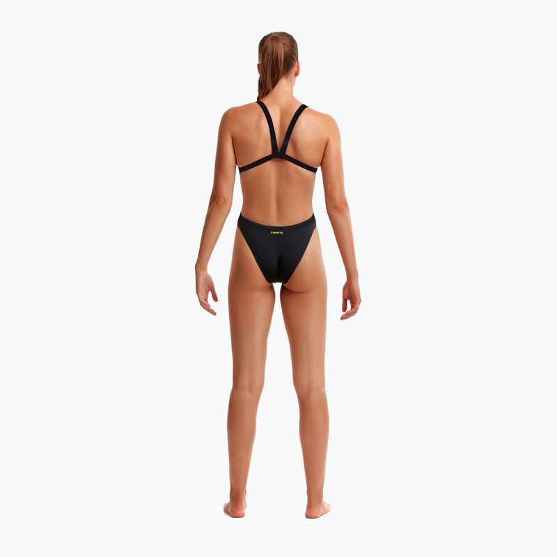 Funkita Brace Free One Piece Women's Swimsuit Still Black 3
