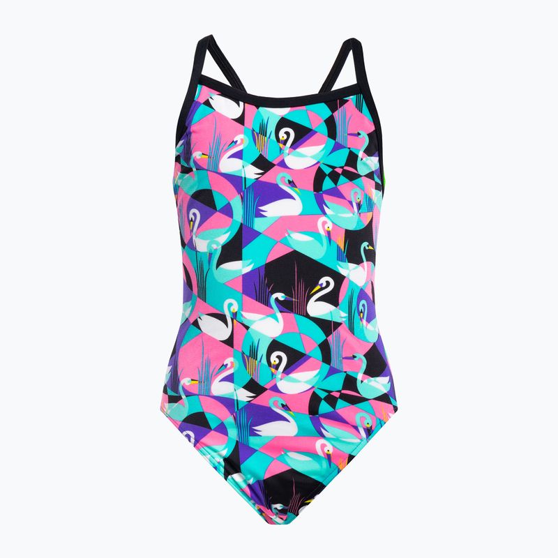 Funkita Eco Single Strap children's swimsuit blue FKS030G7133008