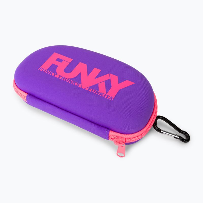 Swimming goggle case Funky Case Closed Goggle purple FYG019N0220100