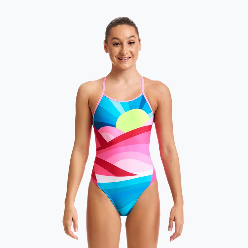 Funkita Diamond back summit sunset children's one-piece swimsuit FS11G7132708 5