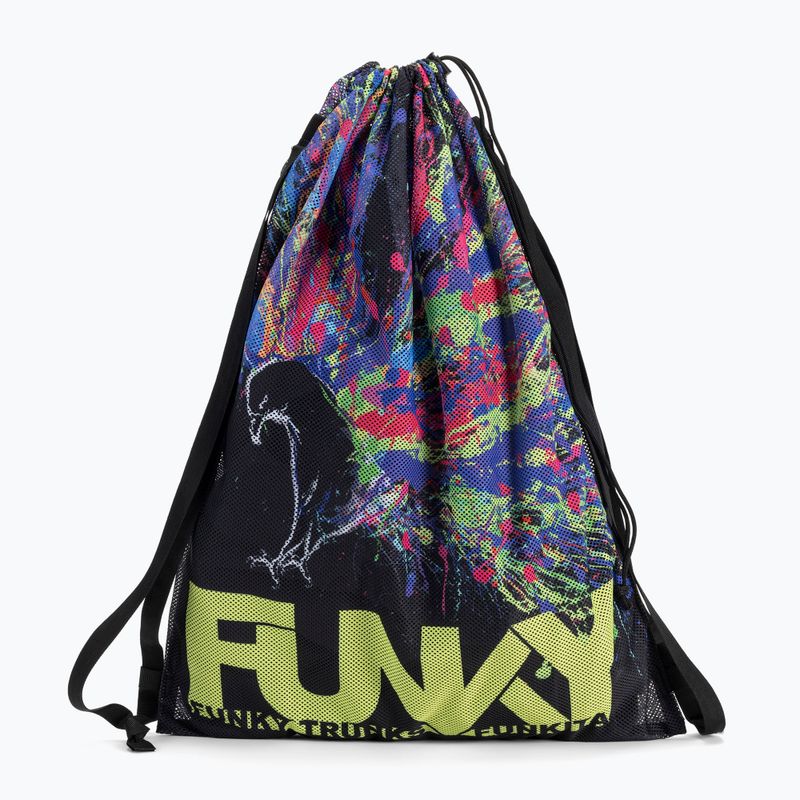 Funky Other Mesh Gear Swim Bag pink-blue FYG010N0190300
