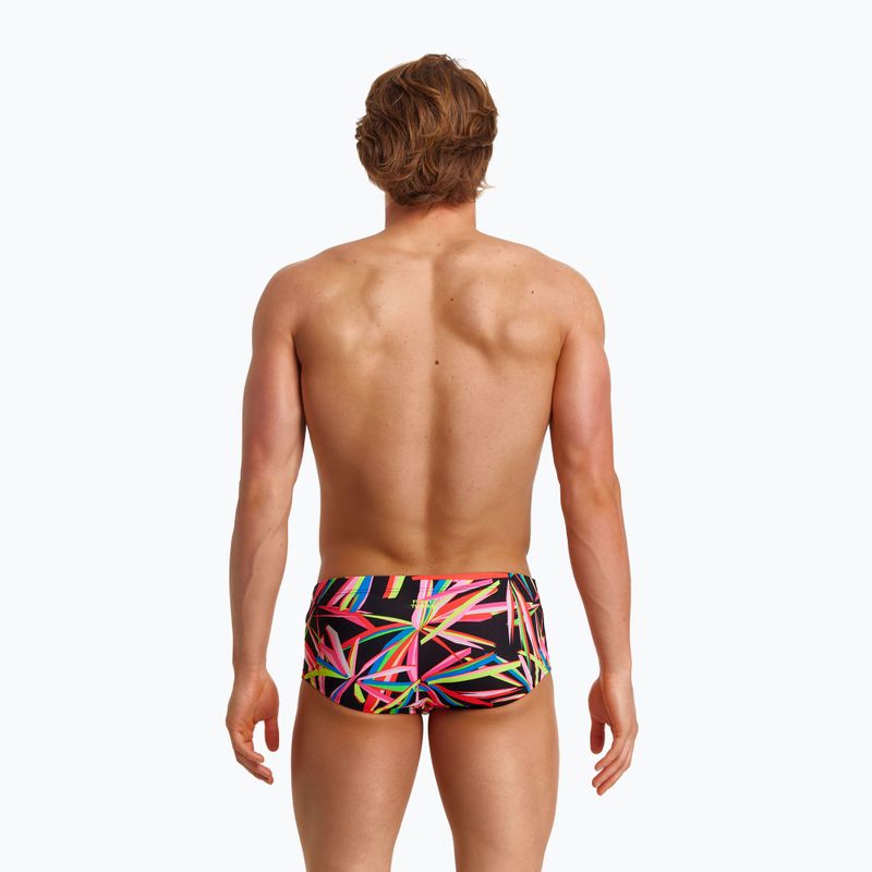 Men's Funky Trunks Classic Trunks swim boxers black and colour FT30M71387 5