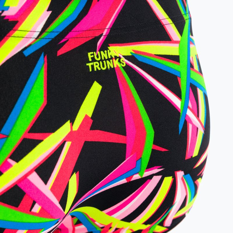 Men's Funky Trunks Classic Trunks swim boxers black and colour FT30M71387 3
