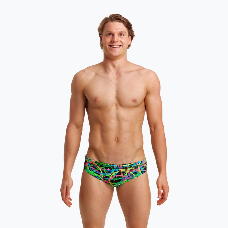 Men's Funky Trunks Classic Trunks colour swim briefs FT35M71393 4