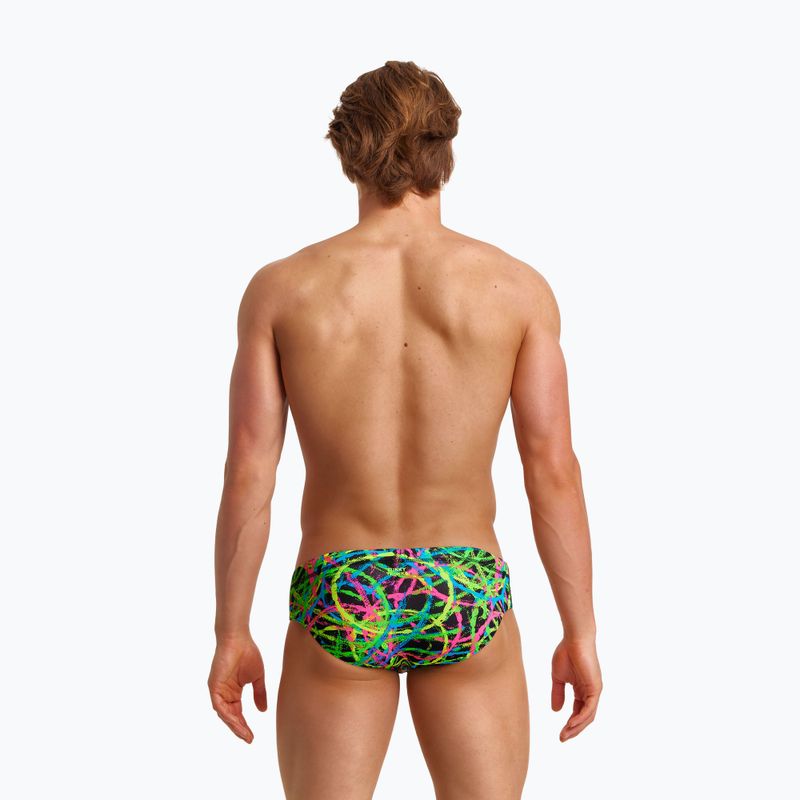 Men's Funky Trunks Classic Trunks colour swim briefs FT35M71393 5
