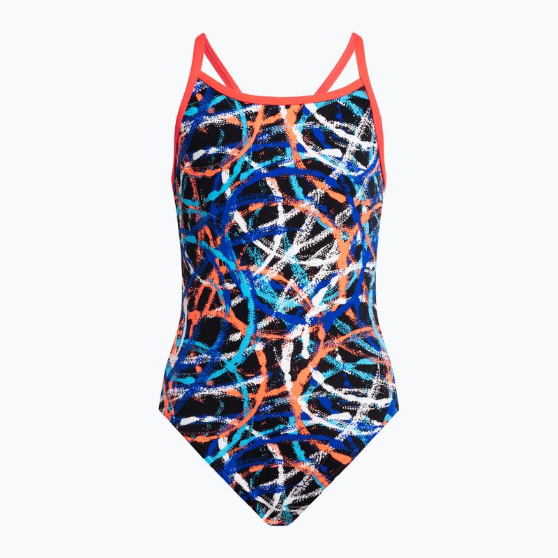 Funkita Diamond Back One Piece Spin Doctor Children's Swimsuit FS11G71432