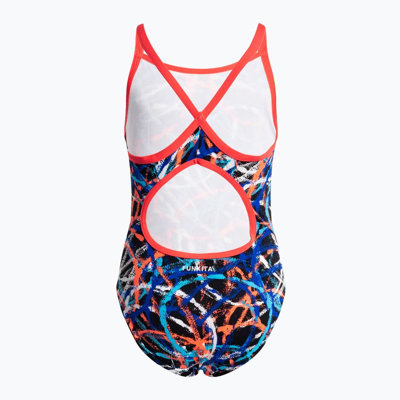 Funkita Diamond Back One Piece Spin Doctor Children's Swimsuit FS11G71432 2