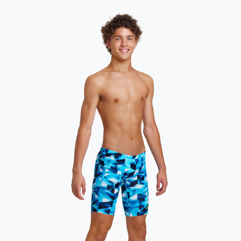 Children's Funky Trunks Training Jammers navy blue FT37B7143922 8