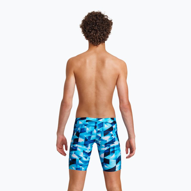 Children's Funky Trunks Training Jammers navy blue FT37B7143922 9