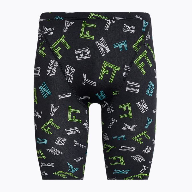 Men's Funky Trunks Training Swim Jammers black FTS003M7140030