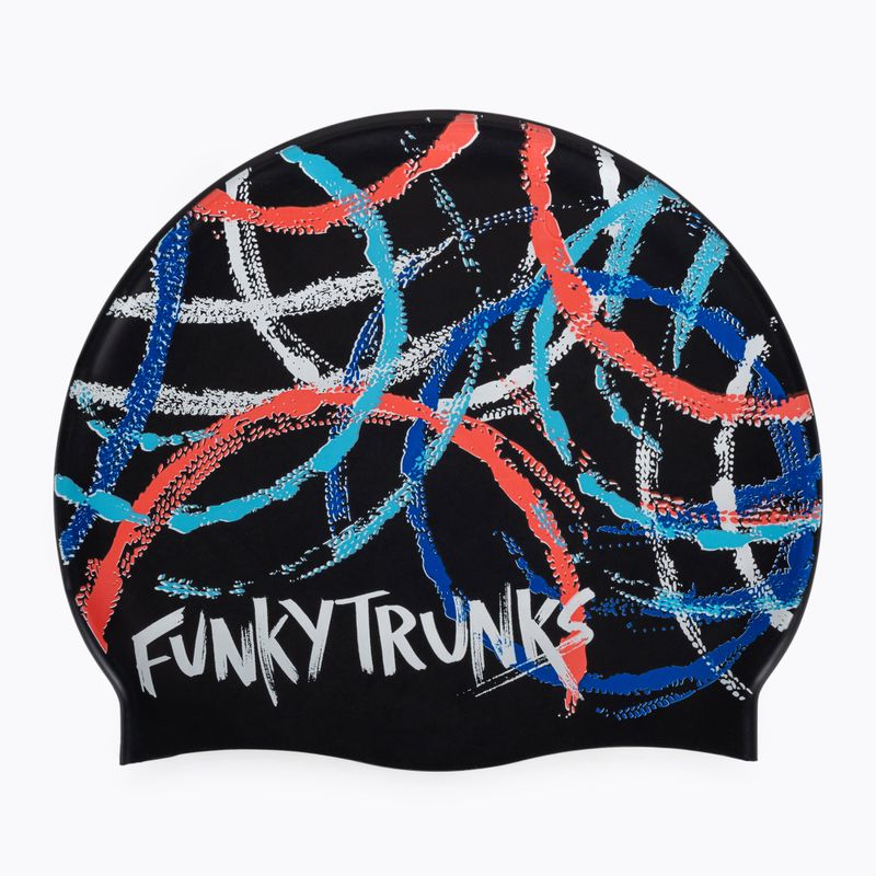 Funky Silicone Swimming Cap black FT997143200
