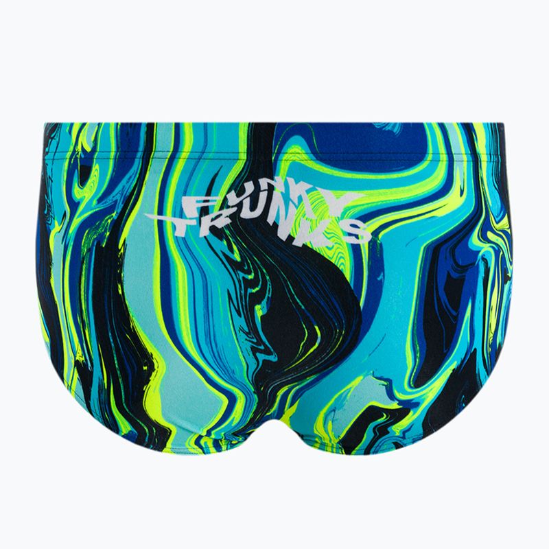 Men's Funky Trunks Sidewinder swim briefs navy blue FTS010M71476 2