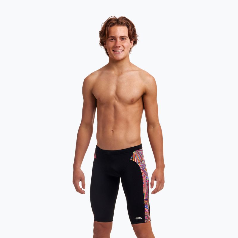 Children's swimwear Funky Trunks Training Jammers black FT37B7154328 7