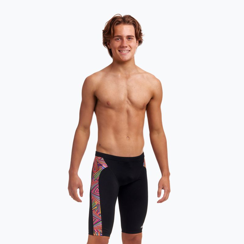 Children's swimwear Funky Trunks Training Jammers black FT37B7154328 8