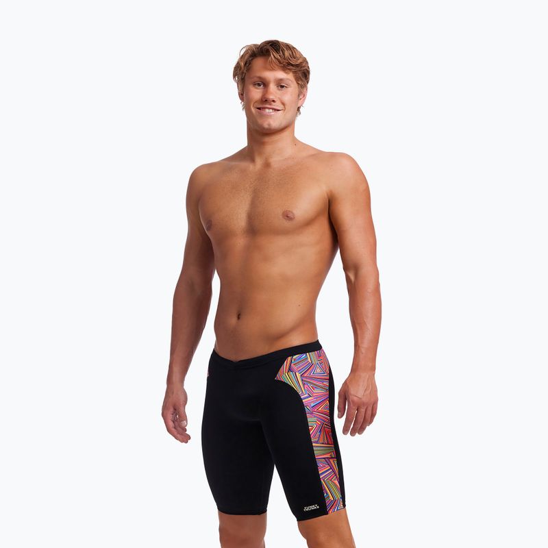 Men's Funky Trunks Training Swim Jammers black FT37M7154338 5