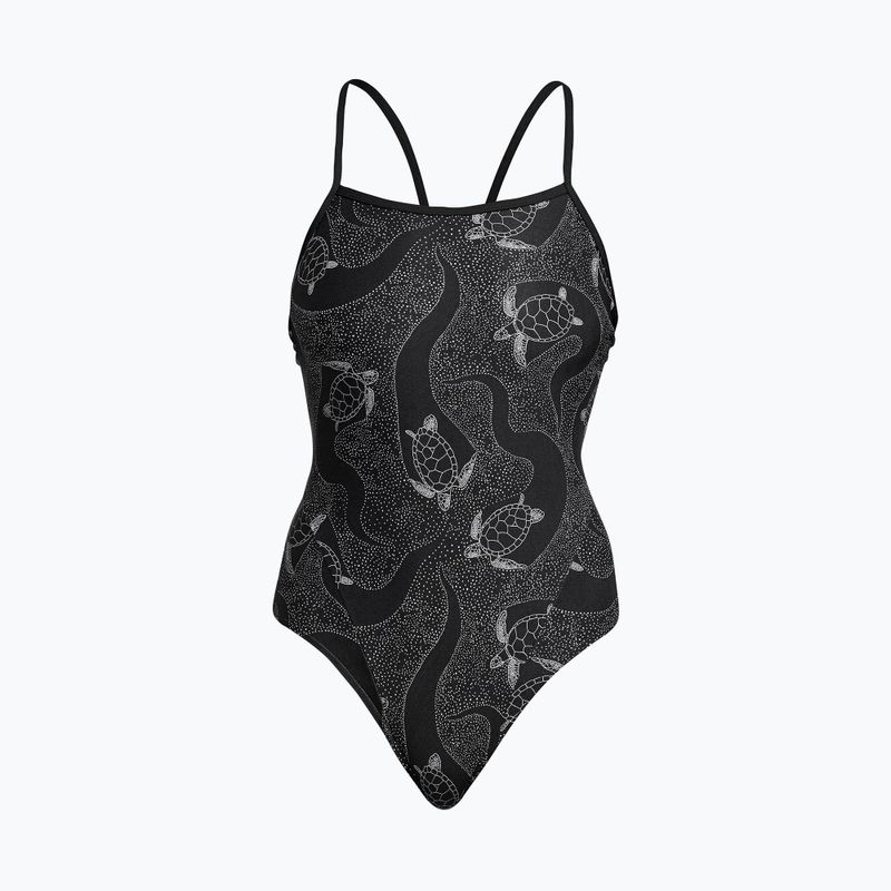 Women's Funkita Single Strap One Piece Swimsuit Black FS15L7155416
