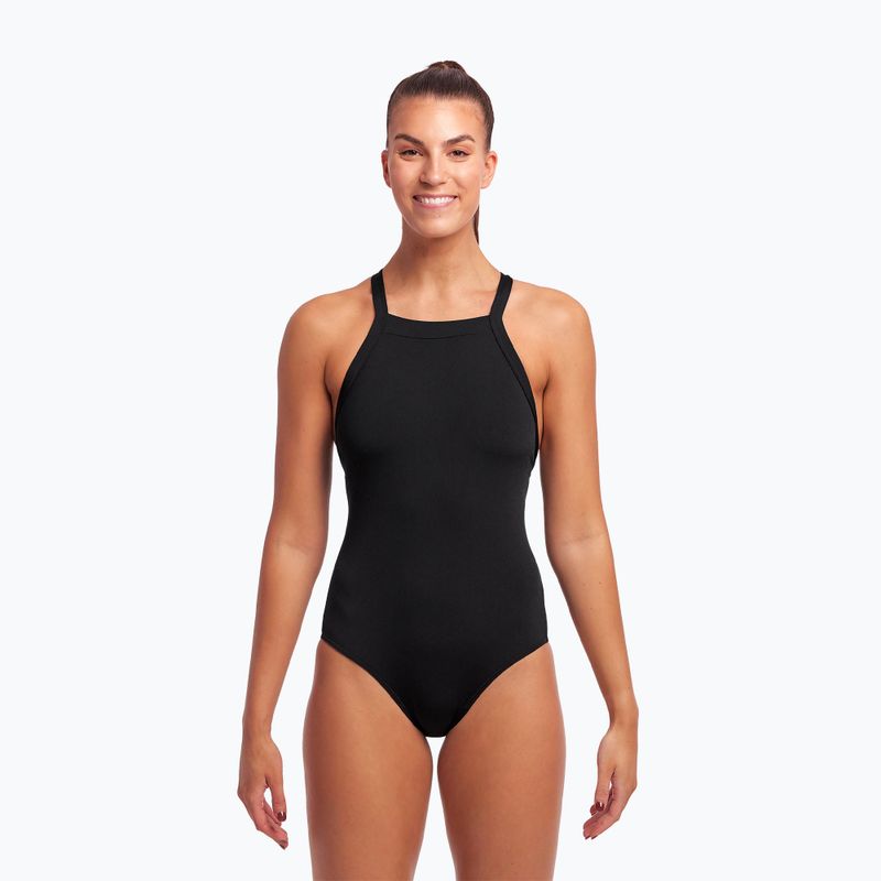 Women's one-piece swimsuit Funkita Sky Hi One Piece still black 2