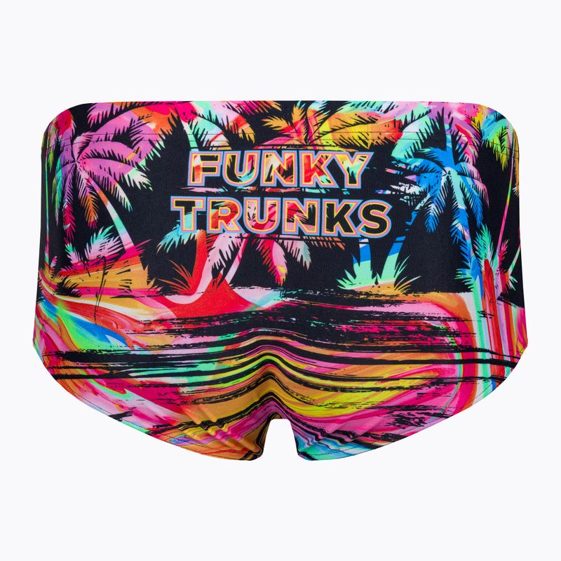 Men's Funky Trunks Sidewinder swim boxers sunset city 2