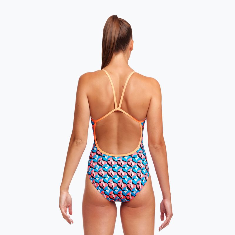 Funkita women's one-piece swimsuit Single Strap One Piece fox run 4