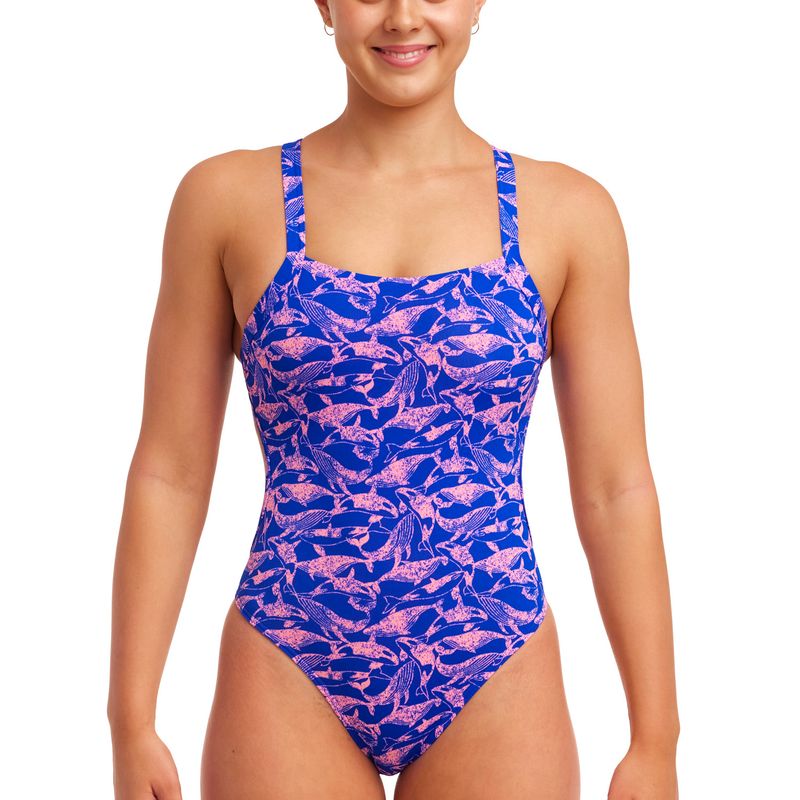 Women's Funkita Brace Free One Piece minky pinky swimsuit 6