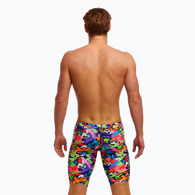 Men's swim jammers Funky Trunks Training sharp edges 5