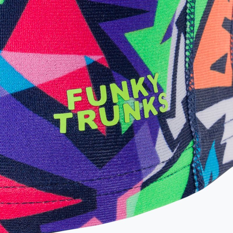 Men's swim jammers Funky Trunks Training sharp edges 3