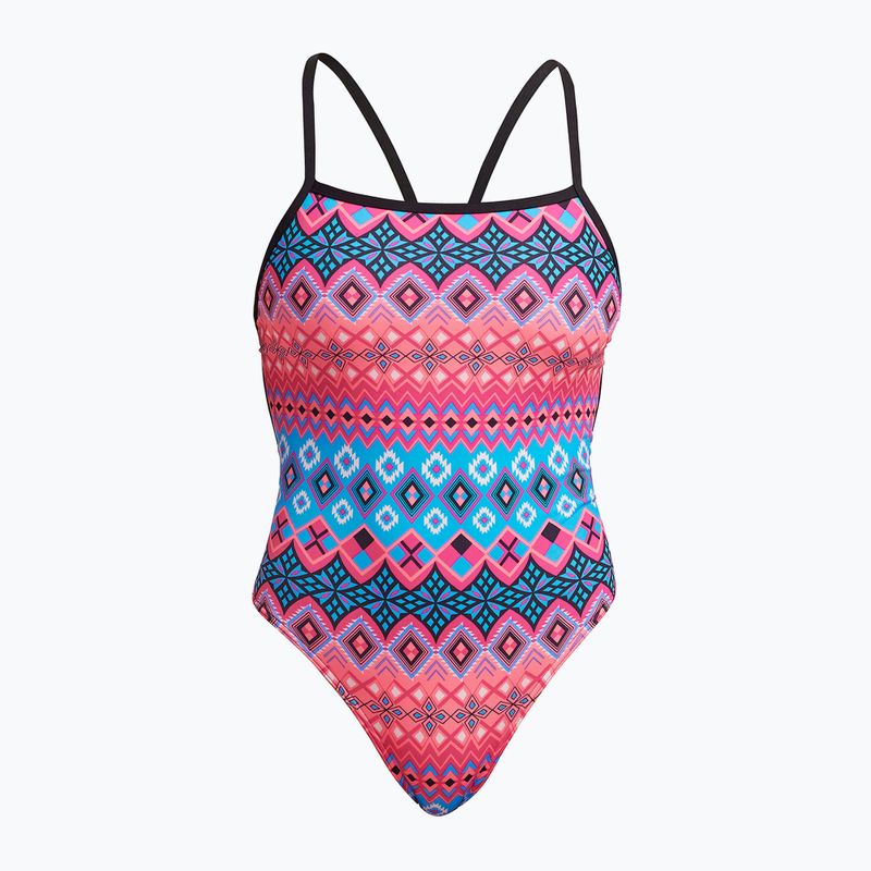 Women's one-piece swimsuit Funkita Strength One Piece tinsel town