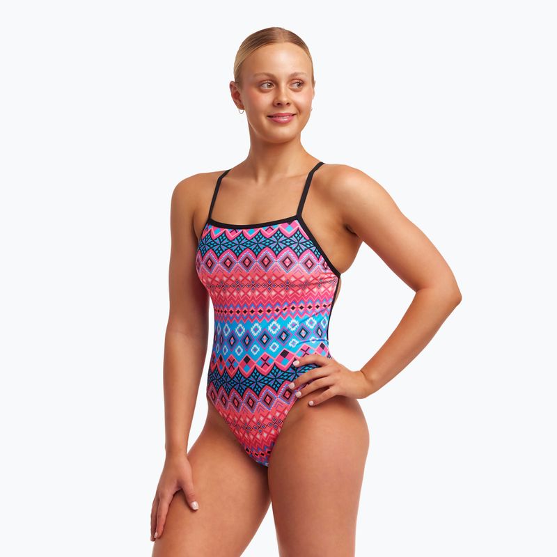 Women's one-piece swimsuit Funkita Strength One Piece tinsel town 2