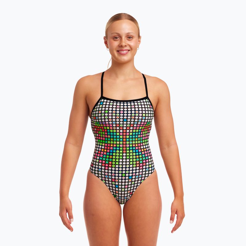 Funkita women's one-piece swimsuit Strapped In One Piece snow flyer 2