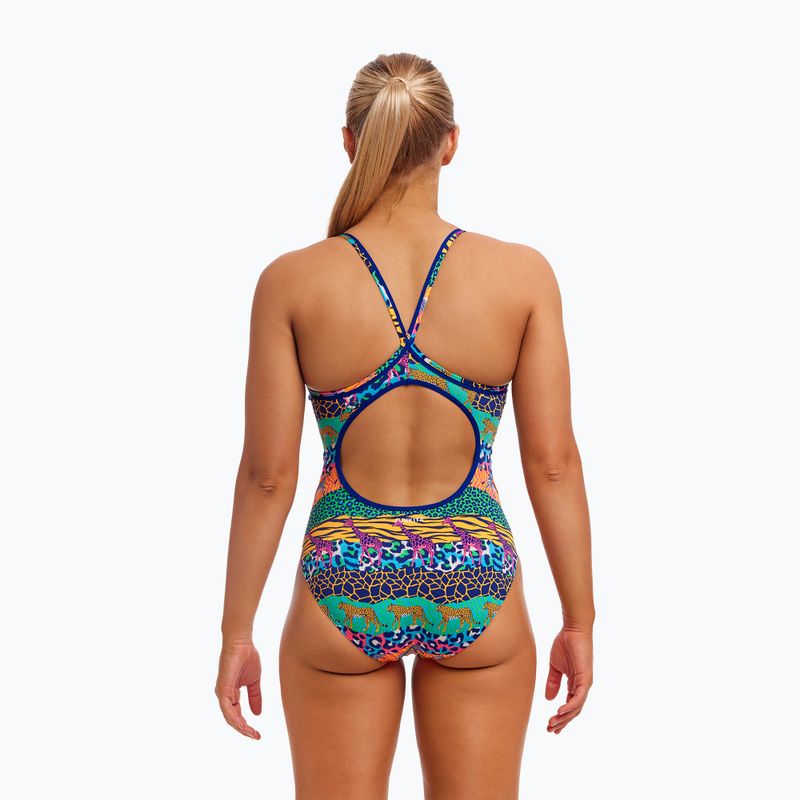 Women's one-piece swimsuit Funkita Diamond Back One Piece gone wild 3