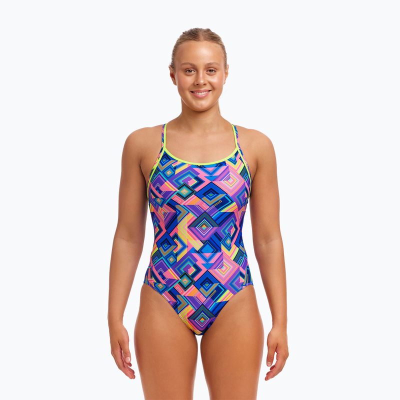 Women's one-piece swimsuit Funkita Diamond Back One Piece be square 2