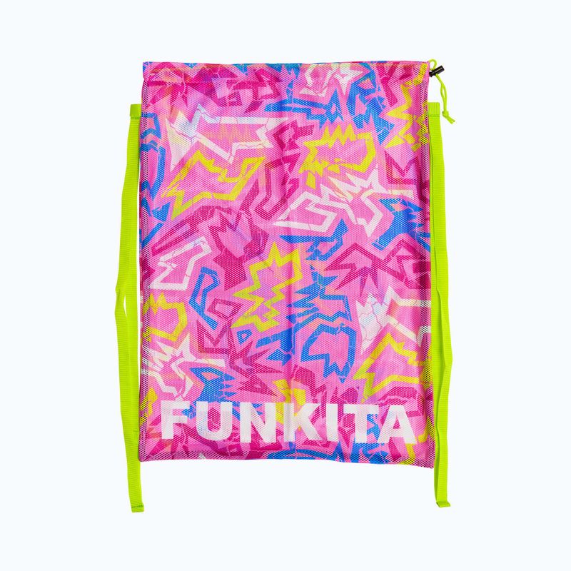 Funky Mesh Gear Swim Bag rock star