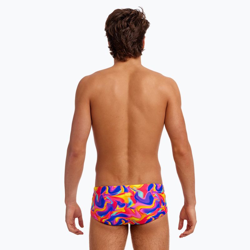 Men's Funky Trunks Sidewinder swimming boxers summer swirl 3