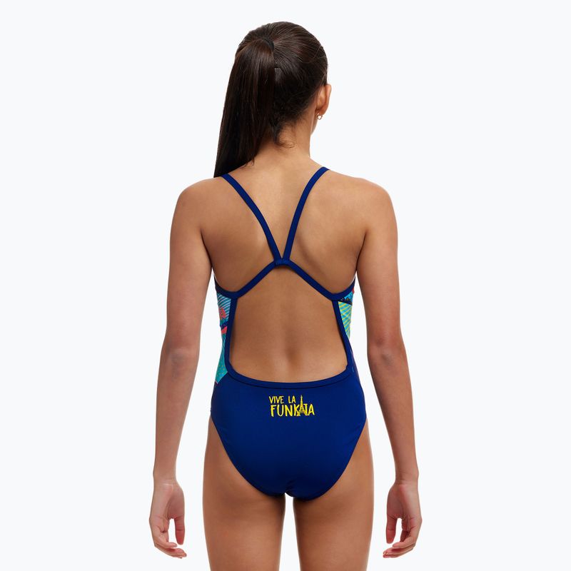 Funkita Single Strap One Piece Children's Swimsuit vive la funky 3