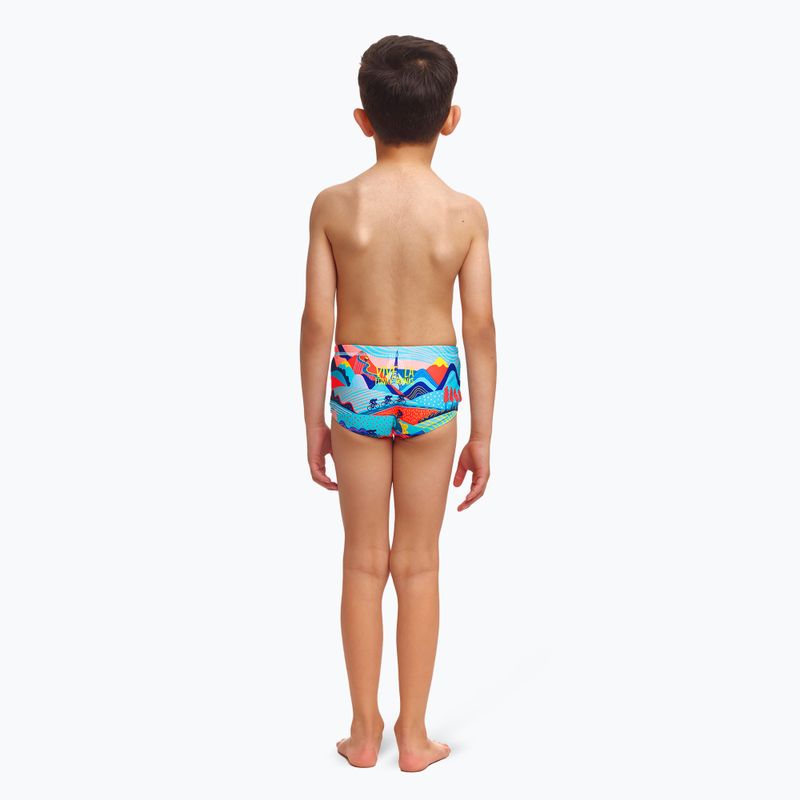 Funky Trunks Printed Children's Swim Boxers vive la funky 3