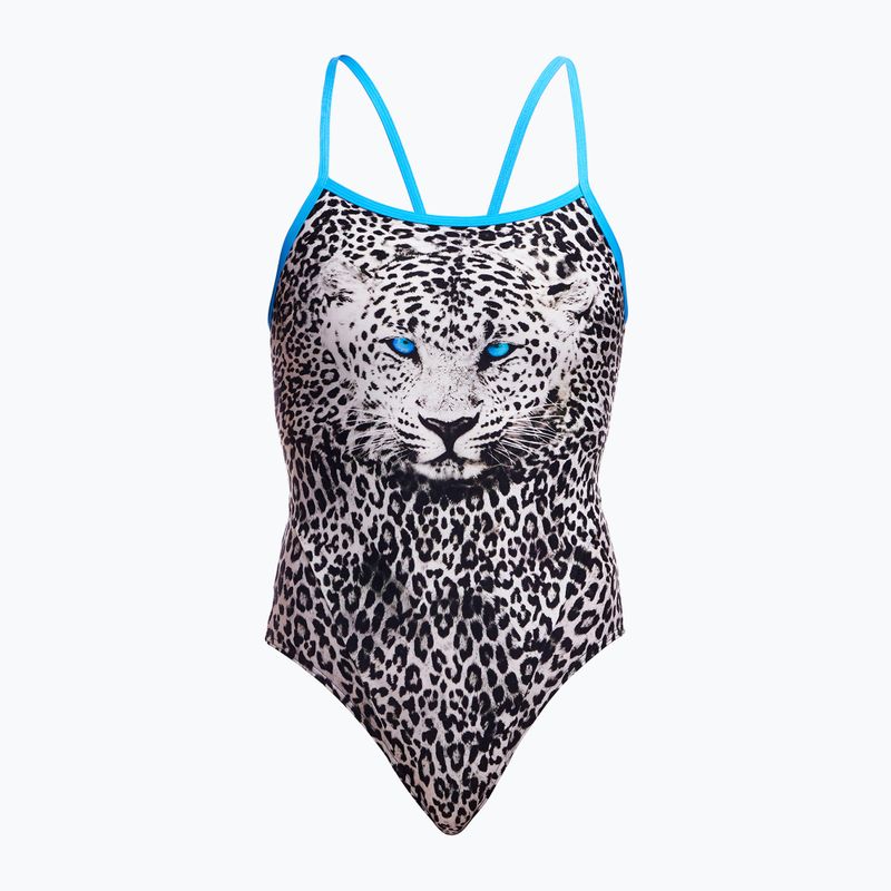 Women's swimsuit Funkita Single Strap One Piece white walker