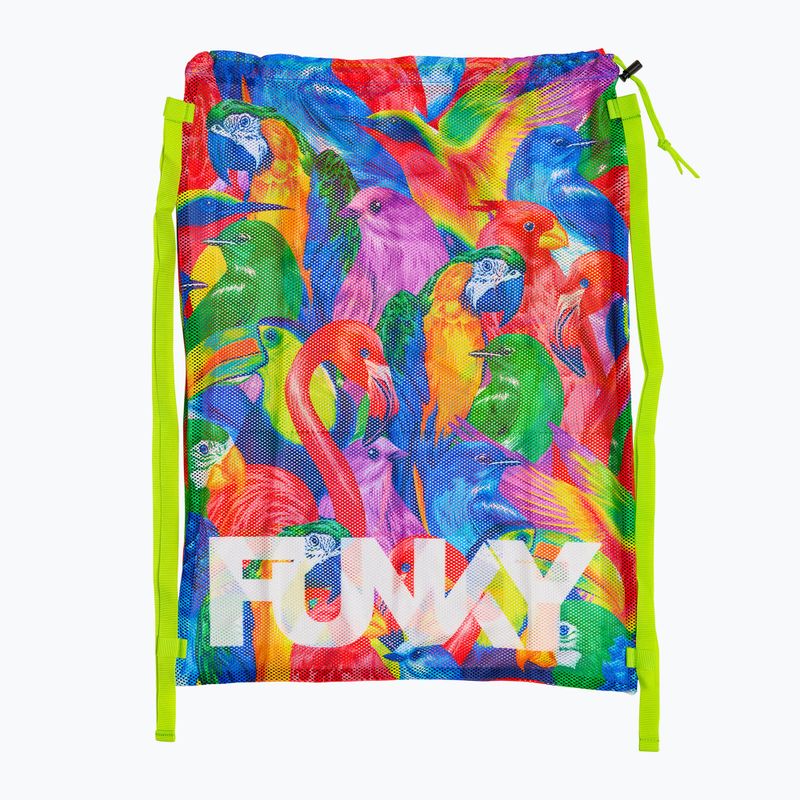 Funky Mesh Gear bright birds swimming bag